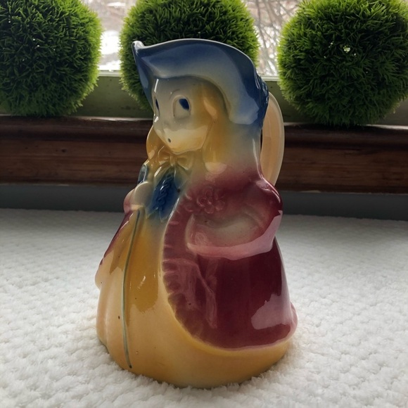 Shawnee USA pottery jug lil bo peep vintage 1940 - Picture 7 of 8